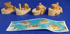 KINDER SURPRISE  wooden Ships