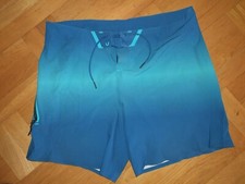 Olian Board Shorts,Gr.50/52/L/XL,Farbverlauf,Türkis-Blau