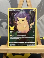 Pokemon Pikachu Full Art | Deutsch HOLO 005/025 Celebrations | Near Mint **TOP**
