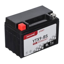 Motorradbatterie YTX9-BS Gel