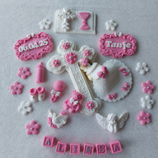 Baby Taufe Geburt Tortendeko