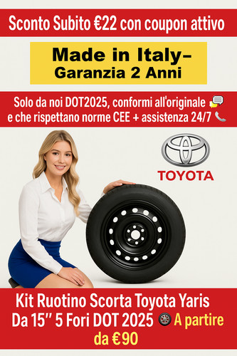 Kit reserverad toyota yaris - reserverad,