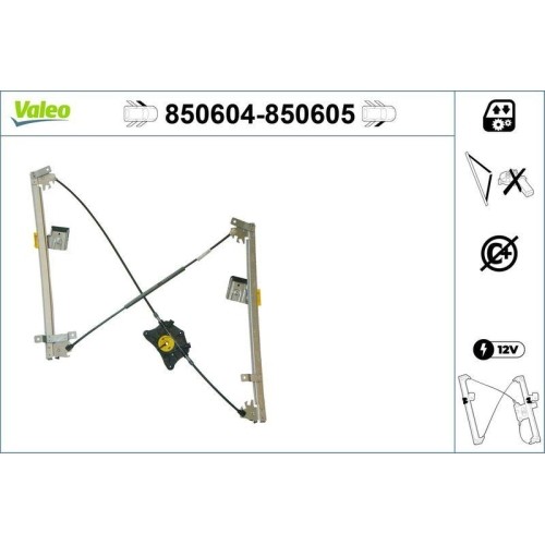 Fensterheber valeo 850604 - valeo,