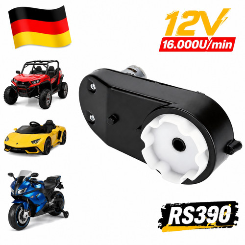 Schwarz rs390 12v getriebe - rs390,