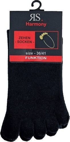 Zehensocken schwarz - zehensocken,