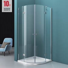 Viertelkreis Duschkabine 90x90 80x80 Runddusche 90x90 ESG Glas mit NANO R02