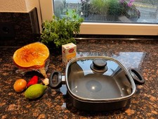 Gundel Aluguss-Hochrandpfanne / Bräter / Kasserolle, kaum benutzt