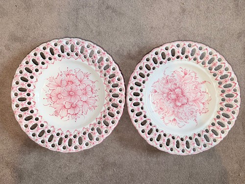 Vintage hübscher rosa weiss - hÜbscher,