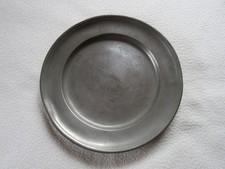 Antiker Teller aus Zinn -  19