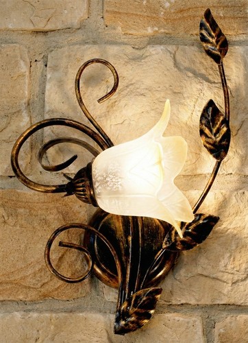 Klassische wandlampe aus - klassische,