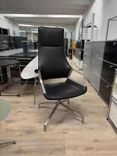 Wilkhahn - Graph - 302/5 - Konferenzstuhl - Leder - Schwarz - A713