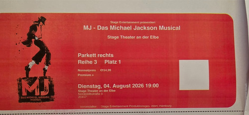 Ticket das musical - ticket,