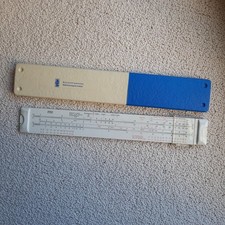 ARISTO Nr. 90184 Bemessungsschieber Vintage Slide Rule Rechenstab Rechenschieber