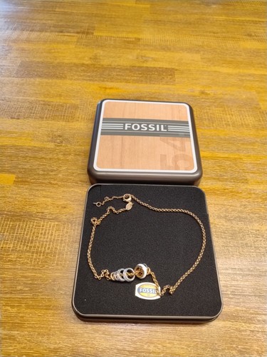 Fossil kette damen - fossil, rosé