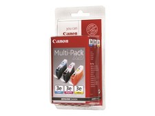 Canon BCI-3E - 4480A265 - Multipack - 3x Tinte cyan, magenta, gelb - für