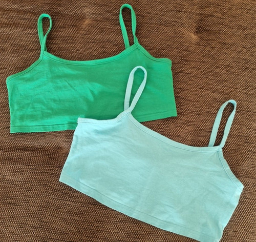 Tops stück bauchfrei - 2, stück,
