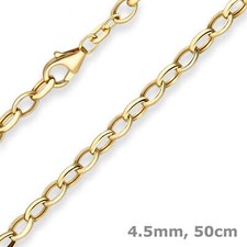 4,5mm Erbskette Goldkette