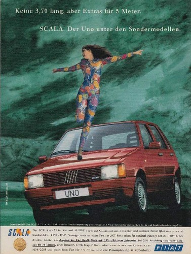 Fiat uno scala reklame - scala,