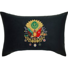 Osmanisches Reichswappen PREMIUM Zierkissen 40x60cm Fahne Flagge