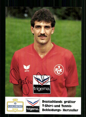 Sergio allievi autogrammkarte - sergio,