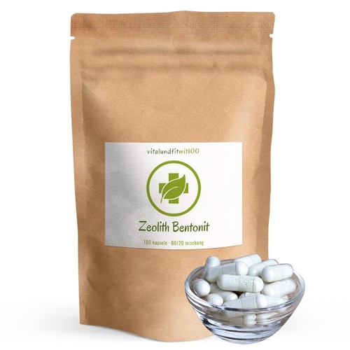 Zeolith bentonit kapseln - zeolith-bentonit, (80%