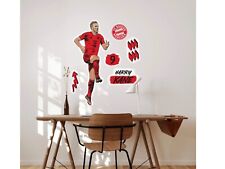 Wandsticker Wandtattoo FC Bayern Offizielles Lizenzprodukt des FCB Torjäger