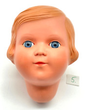 Puppenkopf Storch 42 Puppen Kopf Celluloid Glasaugen alte Puppe Ersatzkopf #5