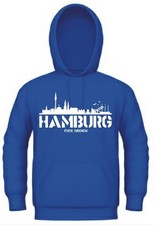 Hamburg Skyline Kapuzenpullover Fuck Bremen Anti Bremen Hoodie Ultras Ultra Fan