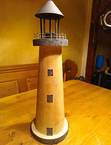 Leuchtturm-Lampe/Teelicht/