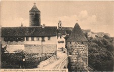 AK Waldenburg Württbg. Schanzpartie Wächterturm, Foto,  Kleinformat