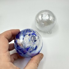 2 Stück Glas Kugeln