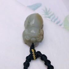 Jade PiXiu pendant necklace