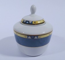 Zeitler Bavaria Porzellan Zuckerdose China Blues um 1980 