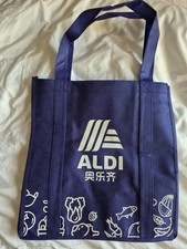 Aldi Stoff Beutel aus China  Tasche Einkaufstasche