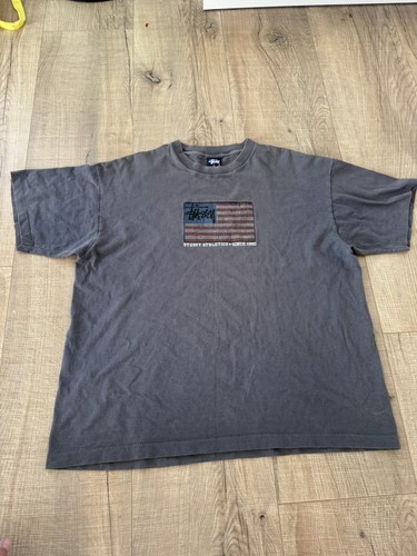Stussy american flag shirt - stussy,
