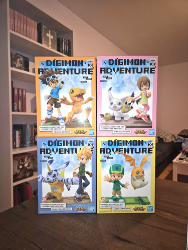 Digimon adventures figuren set - digimon,