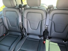 Sitzbank 2+1 Komfort, V-Klasse + VITO Viano, Leder Lugano schwarz, UNBENUTZT!