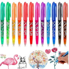 12 x Tintenroller radierbar