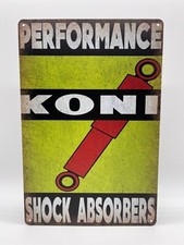 Blechschild Koni 20x30cm Nostalgie Retro Reklame Vintage Geschenk Deko Garage