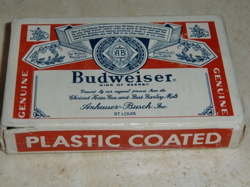 Budweiser bier spielkarten - bier,