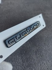 Emblem Schwarz Glanz Heck Logo Schriftzug S-Line/Sline Für Audi Quattro Zubehör