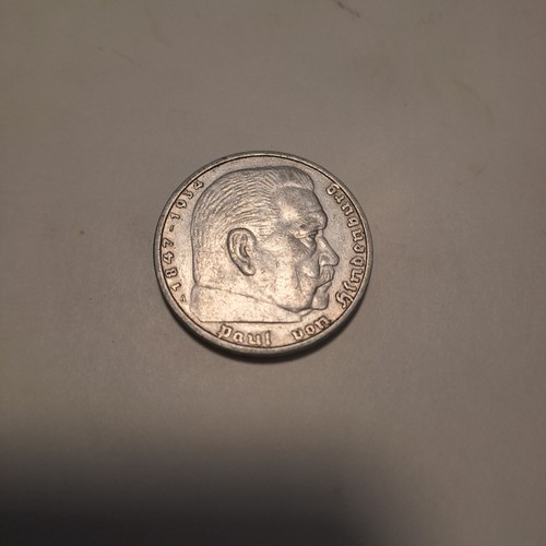 Reichsmark silber 1934 paul - 5,