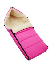 Fußsack aus Lammwolle 108cm Winterfußsack für Kinderwagen Buggy universell Linie