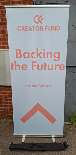 Roll banner aluminium - up,