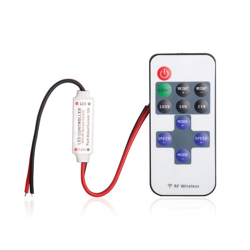 Mini led funk dimmer 12v - funk, 5v