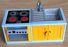 Playmobil Küche Herd Spüle Spülbecken Unterschrank Backofen Zubehör 5167