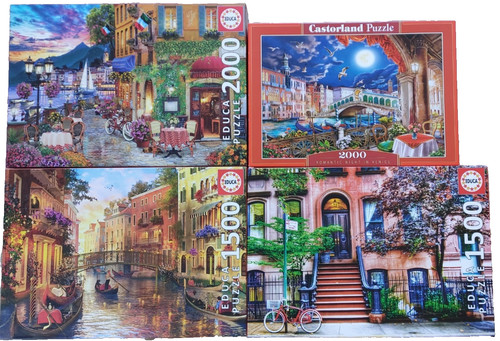 Puzzle konvolut 2000 2x - puzzle, 2000,