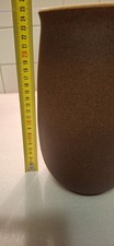 Keramik Vase H=25 cm braun