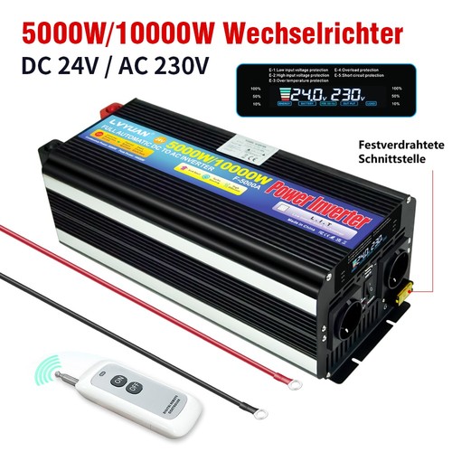 5000w 10000w 24v auf 230v - 10000w,