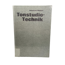 Vintage Tonstudio-Technik Buch / Johannes Webers / 3. Auflage / Franzis 1979